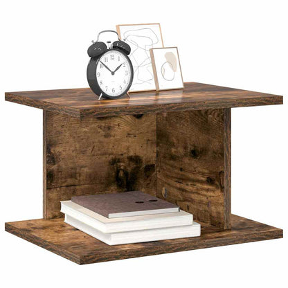 vidaXL Nachttisch 2 pcs Geräucherte Eiche 40 x 30 x 25 cm