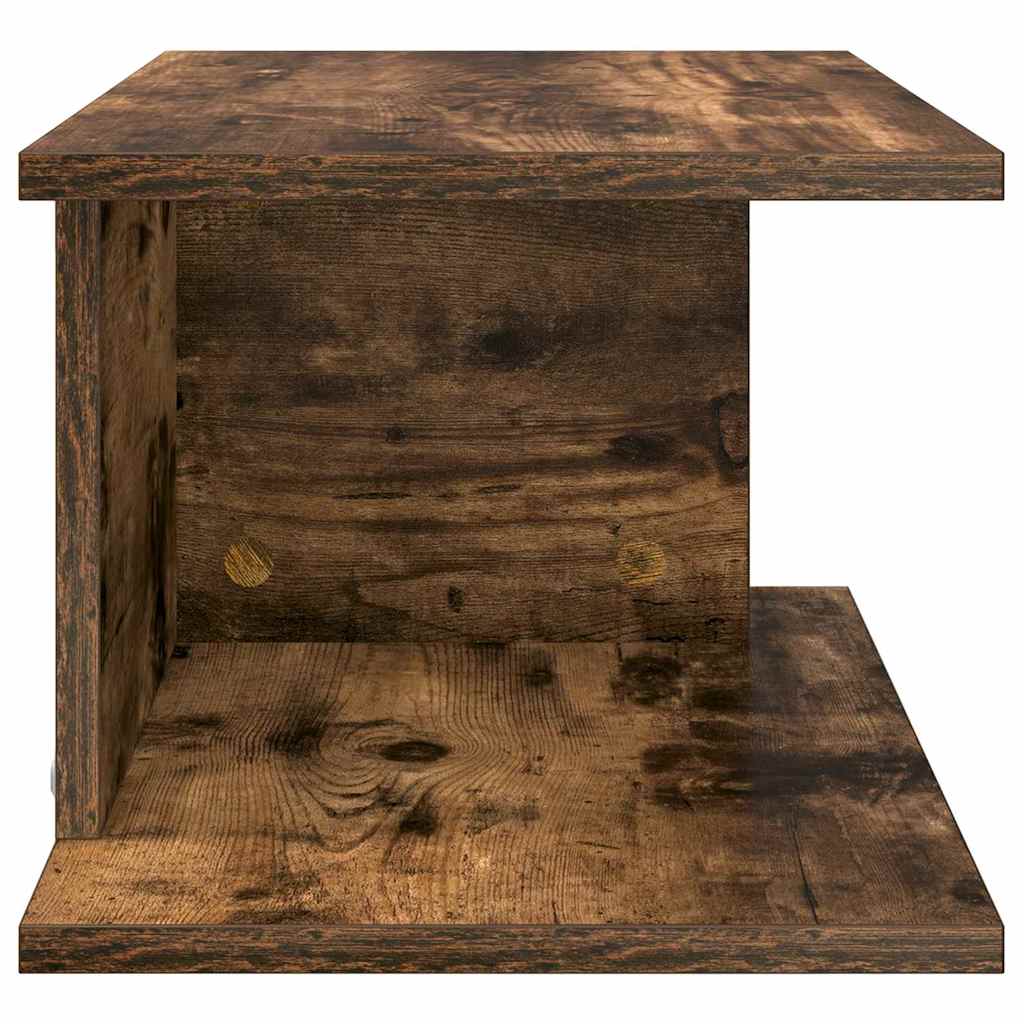 vidaXL Nachttisch 2 pcs Geräucherte Eiche 40 x 30 x 25 cm
