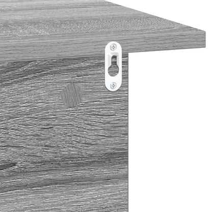 vidaXL Nachttisch 2 pcs Graues Sonoma 40 x 30 x 25 cm Holzwerkstoff