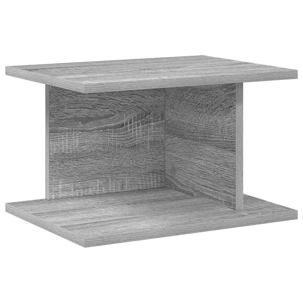 vidaXL Nachttisch 2 pcs Graues Sonoma 40 x 30 x 25 cm Holzwerkstoff