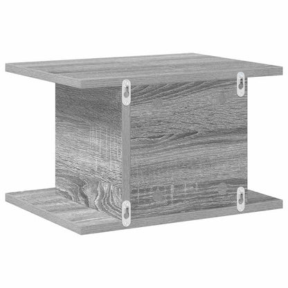 vidaXL Nachttisch 2 pcs Graues Sonoma 40 x 30 x 25 cm Holzwerkstoff