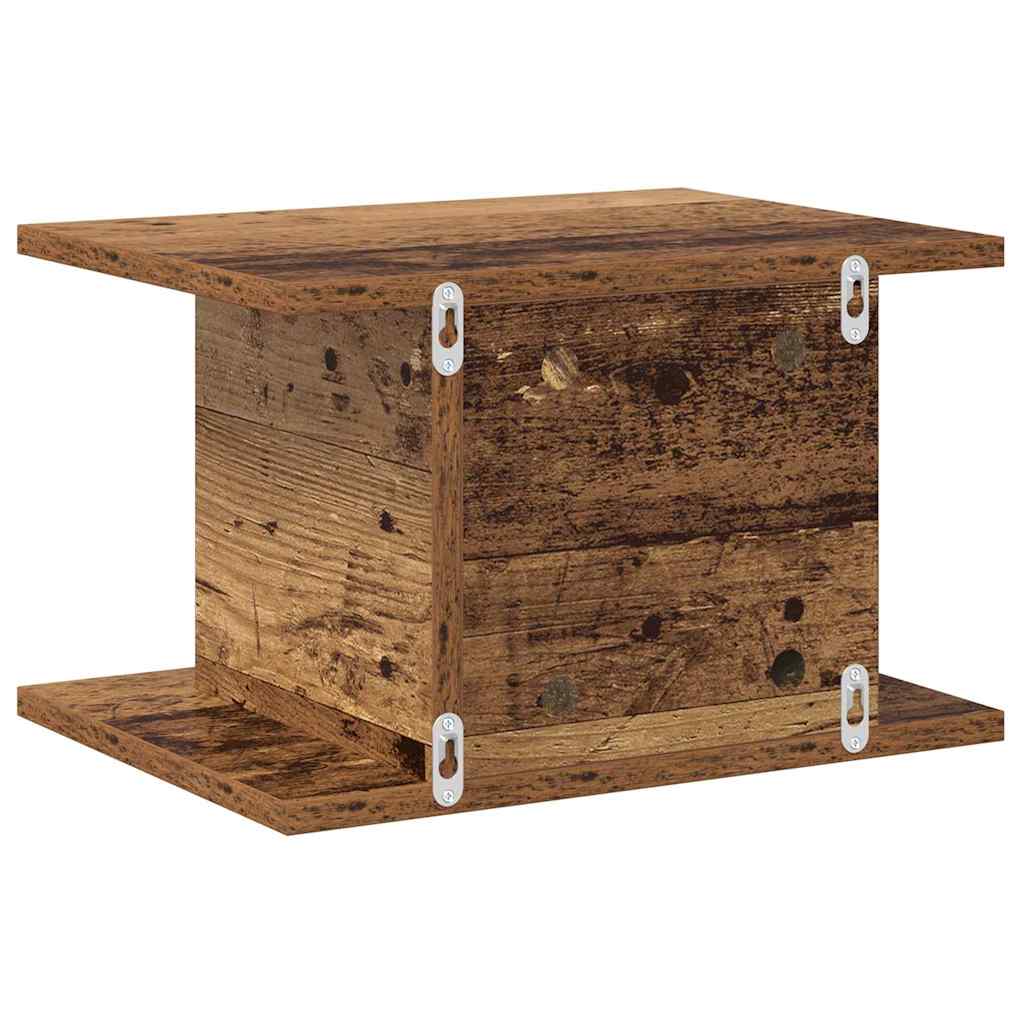vidaXL Nachttisch 2 pcs Altholz 40 x 30 x 25 cm Holzwerkstoff