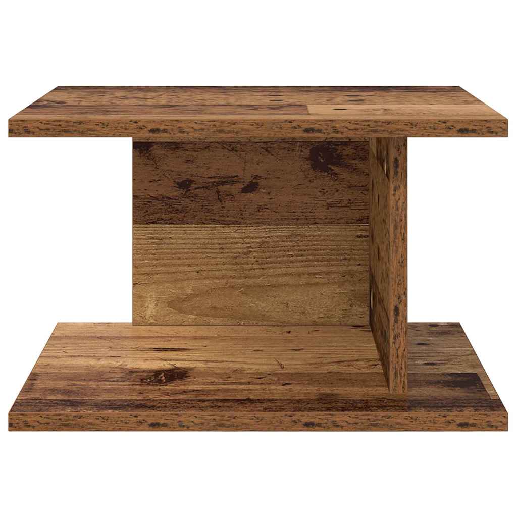 vidaXL Nachttisch 2 pcs Altholz 40 x 30 x 25 cm Holzwerkstoff