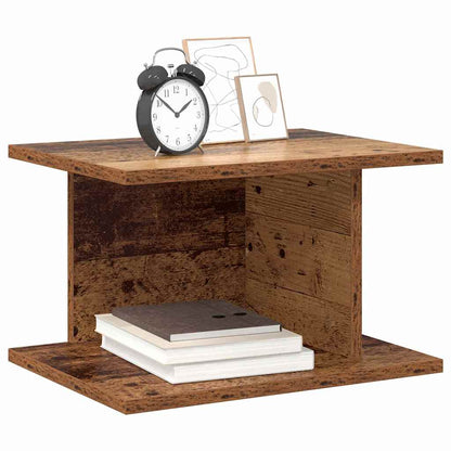 vidaXL Nachttisch 2 pcs Altholz 40 x 30 x 25 cm Holzwerkstoff