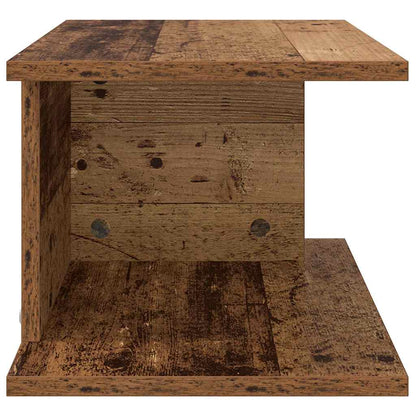 vidaXL Nachttisch 2 pcs Altholz 40 x 30 x 25 cm Holzwerkstoff
