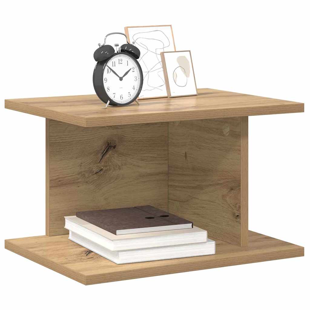 vidaXL Nachttisch 2 pcs Artisan-Eiche 40 x 30 x 25 cm Holzwerkstoff
