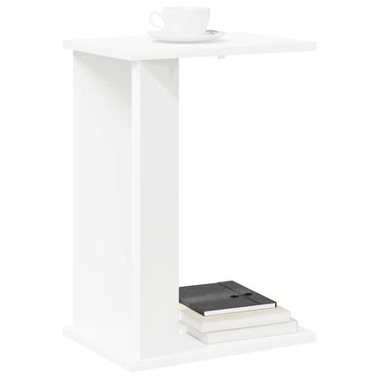 vidaXL Beistelltisch Weiß 35 x 25 x 50 cm Holzwerkstoff