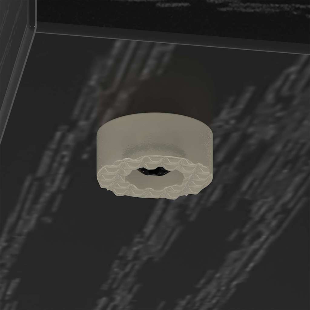 Beistelltisch Schwarz Eichen-Optik 35 x 25 x 50 cm