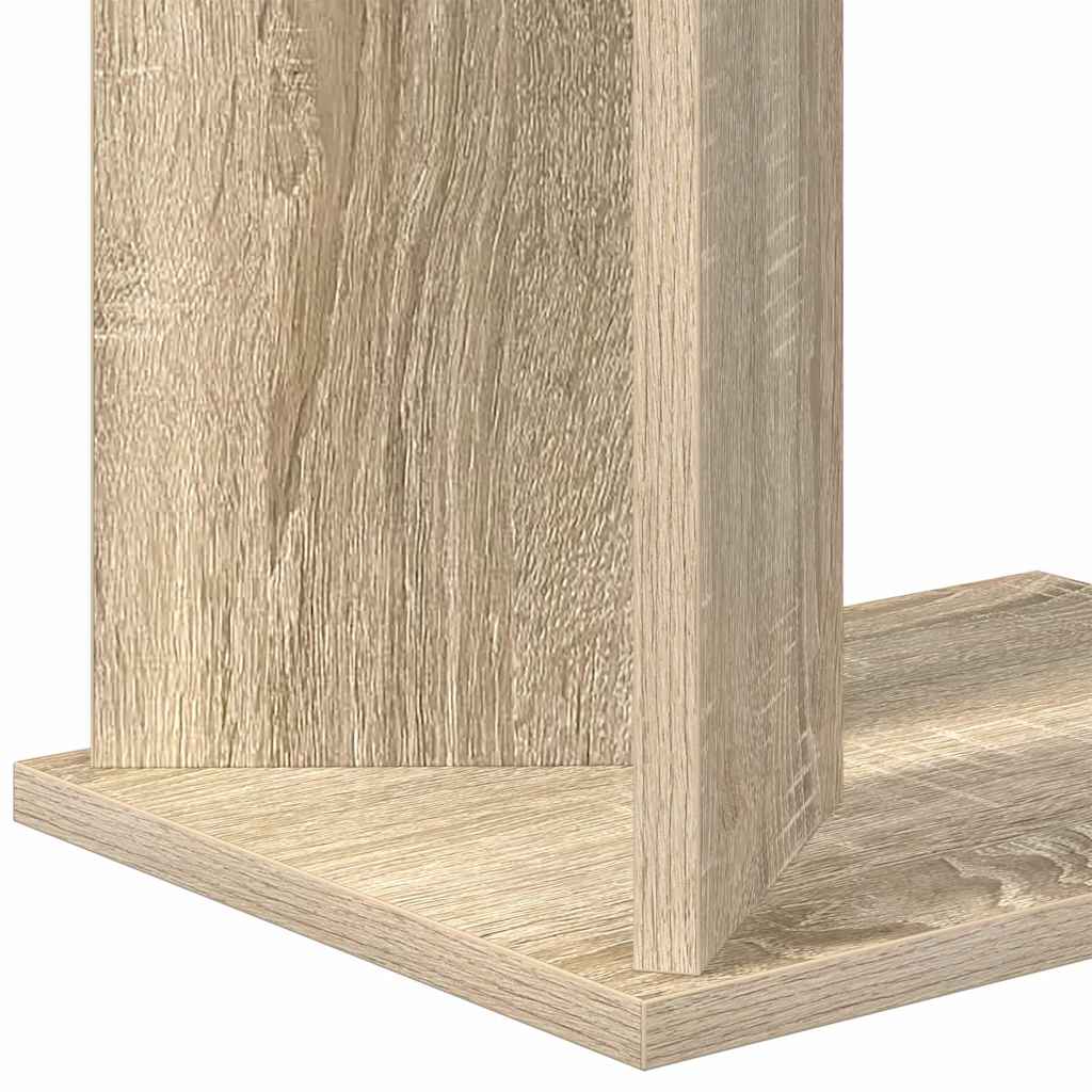 vidaXL Beistelltisch Sonoma-Eiche 35 x 25 x 50 cm Holzwerkstoff