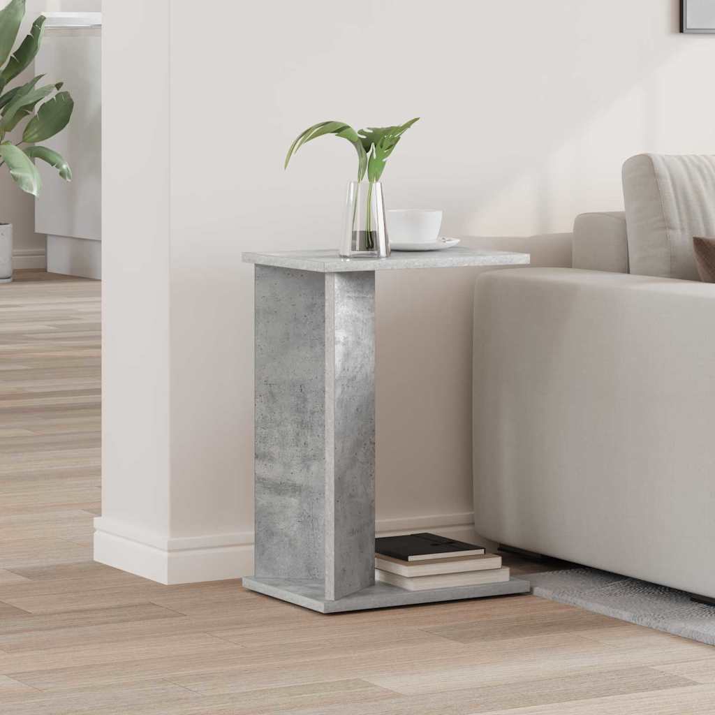 vidaXL Beistelltisch Beton Grau 35 x 25 x 50 cm Holzwerkstoff