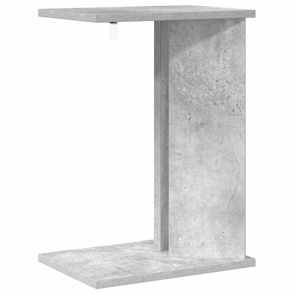 vidaXL Beistelltisch Beton Grau 35 x 25 x 50 cm Holzwerkstoff