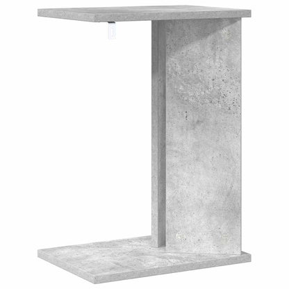 vidaXL Beistelltisch Beton Grau 35 x 25 x 50 cm Holzwerkstoff