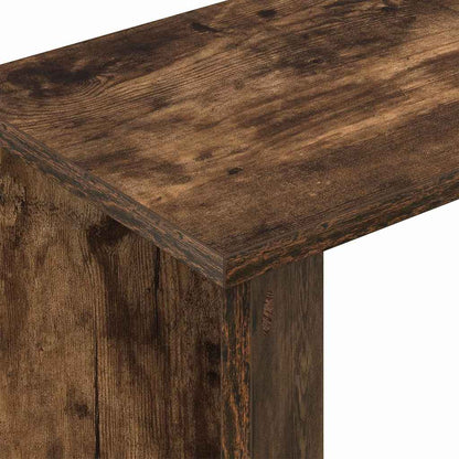 vidaXL Beistelltisch Geräucherte Eiche 35 x 25 x 50 cm Holzwerkstoff