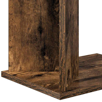 vidaXL Beistelltisch Geräucherte Eiche 35 x 25 x 50 cm Holzwerkstoff