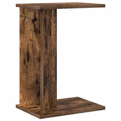vidaXL Beistelltisch Geräucherte Eiche 35 x 25 x 50 cm Holzwerkstoff
