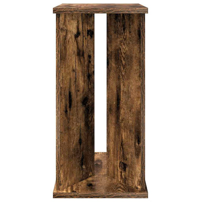 vidaXL Beistelltisch Geräucherte Eiche 35 x 25 x 50 cm Holzwerkstoff