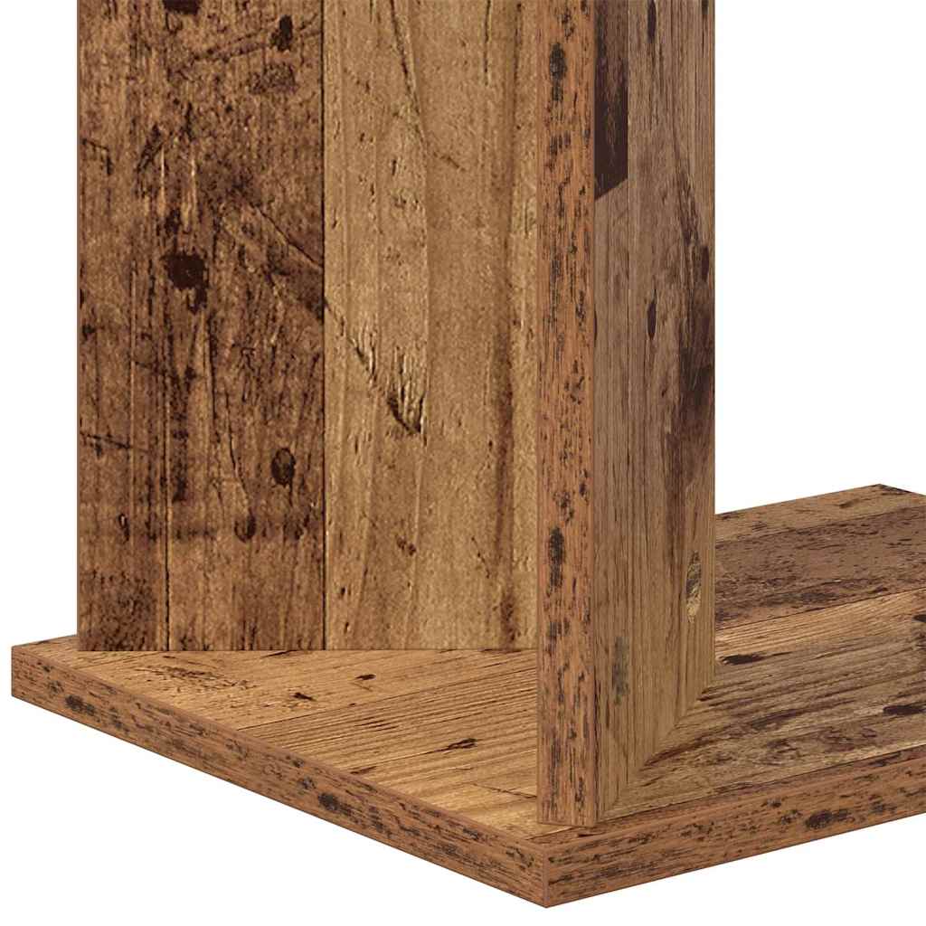 Beistelltisch Altholz 35 x 25 x 50 cm Holzwerkstoff