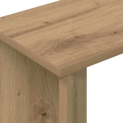 vidaXL Beistelltisch Artisan-Eiche 35 x 25 x 50 cm Holzwerkstoff