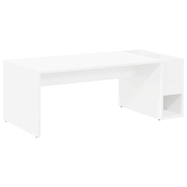 vidaXL Couchtisch Weiß 101,5 x 50 x 37 cm Holzwerkstoff