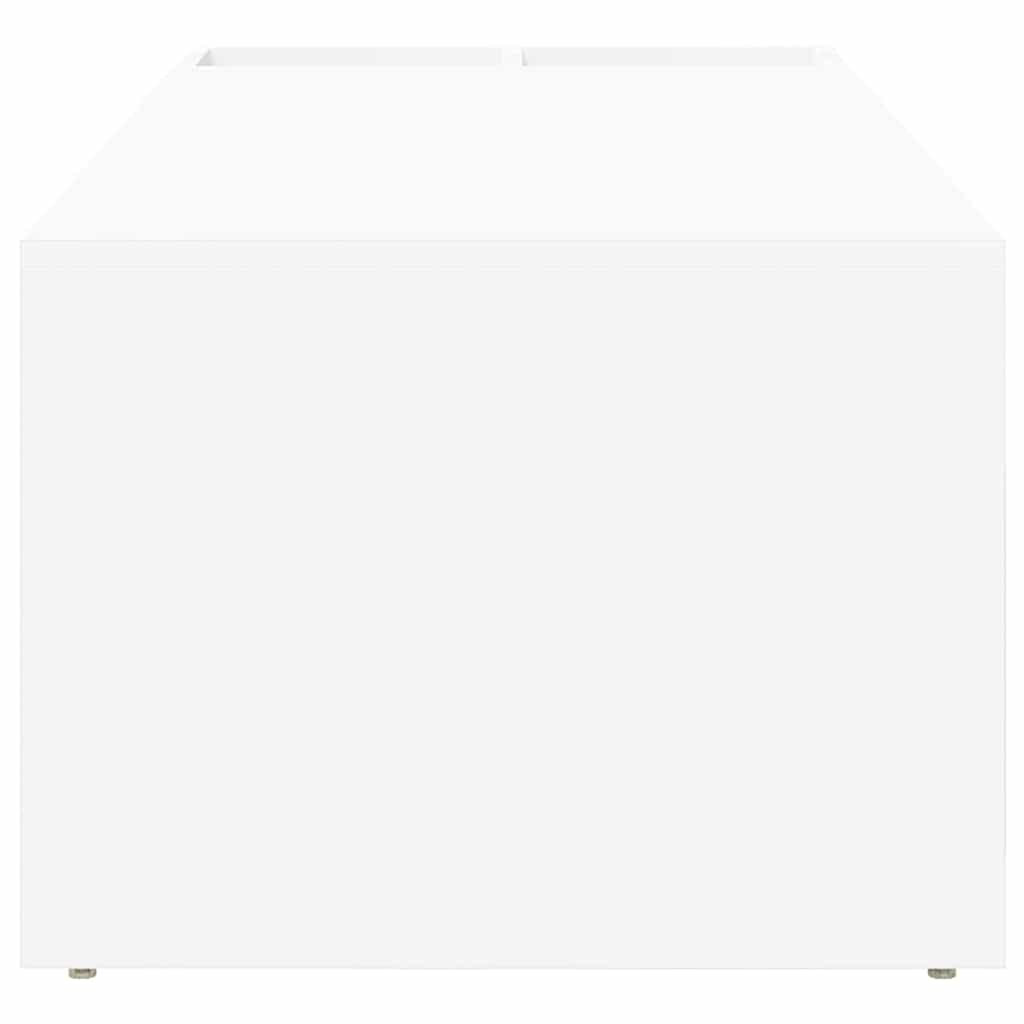 Couchtisch Weiß 101,5 x 50 x 37 cm Holzwerkstoff