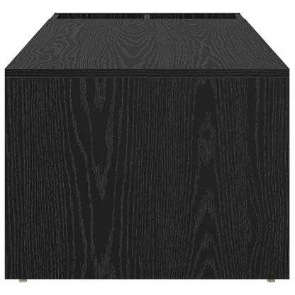 vidaXL Couchtisch Schwarz Eichen-Optik 101,5 x 50 x 37 cm