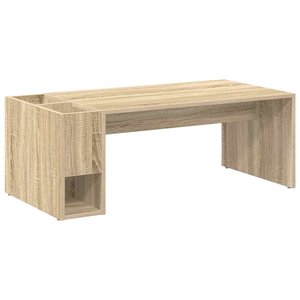 vidaXL Couchtisch Sonoma-Eiche 101,5 x 50 x 37 cm Holzwerkstoff
