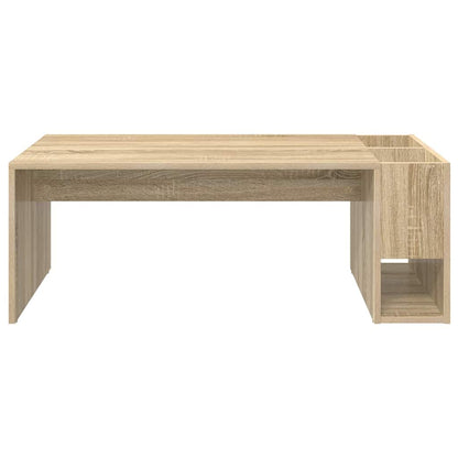 vidaXL Couchtisch Sonoma-Eiche 101,5 x 50 x 37 cm Holzwerkstoff