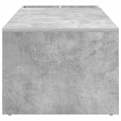 vidaXL Couchtisch Beton Grau 101,5 x 50 x 37 cm Holzwerkstoff