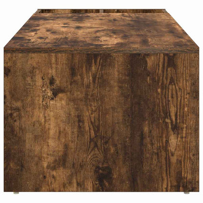 vidaXL Couchtisch Geräucherte Eiche 101,5 x 50 x 37 cm Holzwerkstoff