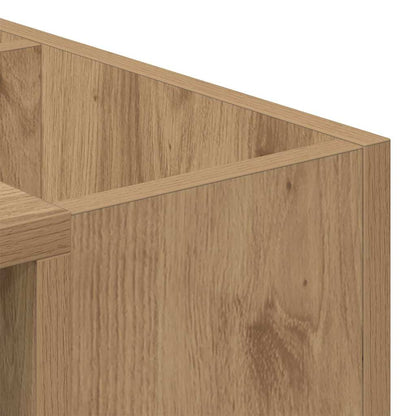 vidaXL Couchtisch Artisan-Eiche 101,5 x 50 x 37 cm Holzwerkstoff
