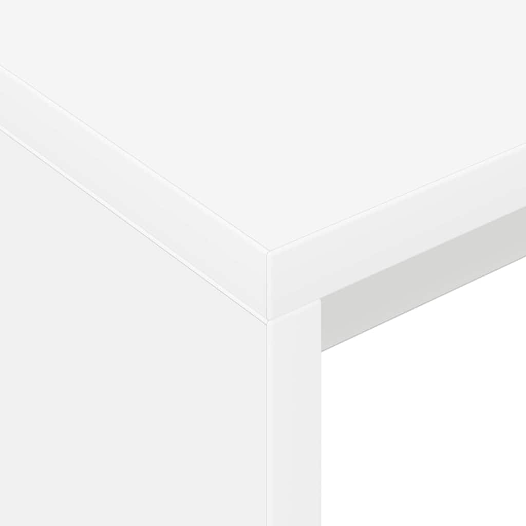 Schreibtisch Weiß 109 x 50 x 78 cm Holzwerkstoff