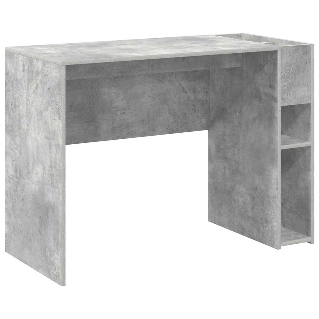 Schreibtisch Beton Grau 109 x 50 x 78 cm Holzwerkstoff
