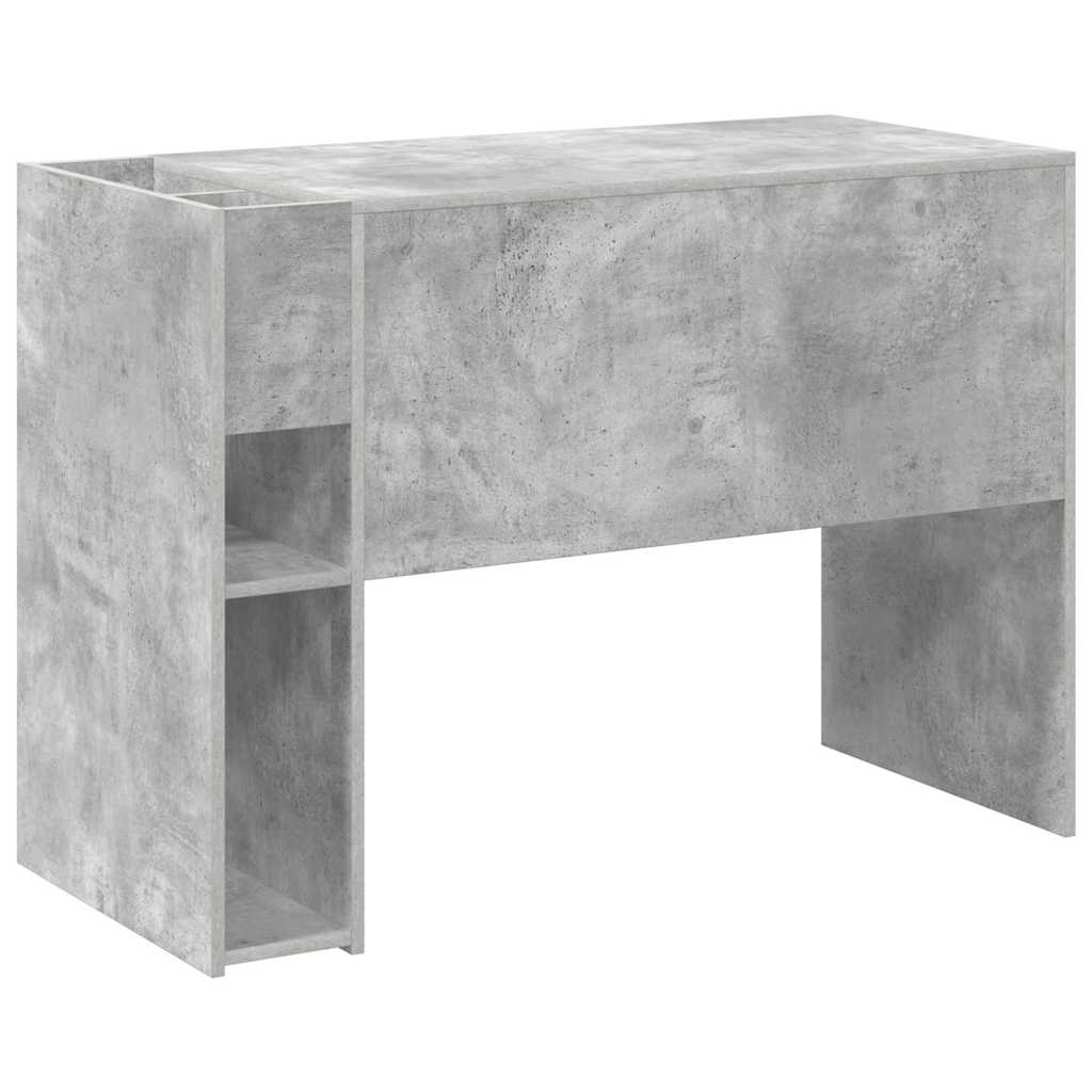 Schreibtisch Beton Grau 109 x 50 x 78 cm Holzwerkstoff
