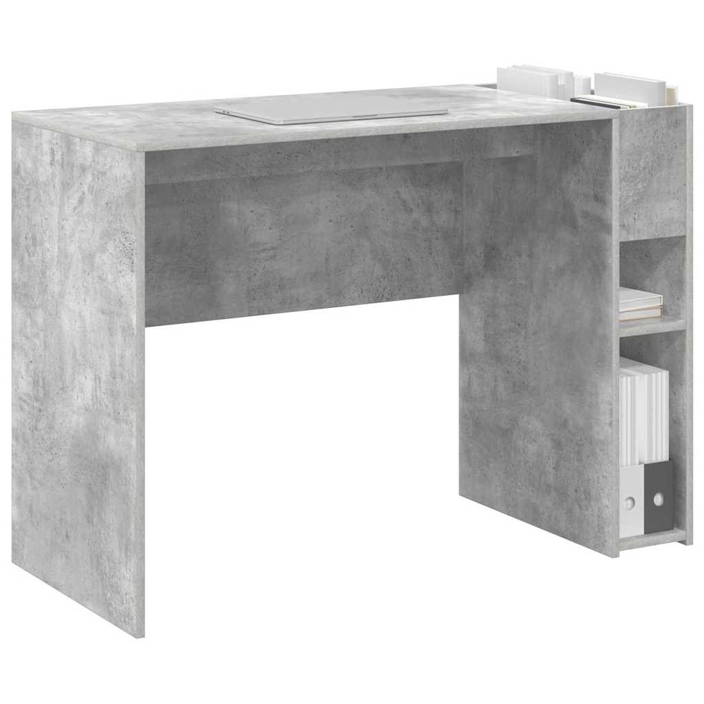 Schreibtisch Beton Grau 109 x 50 x 78 cm Holzwerkstoff