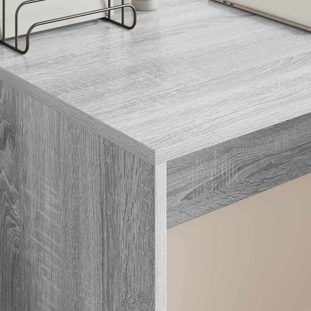 vidaXL Schreibtisch Graues Sonoma 109 x 50 x 78 cm Holzwerkstoff