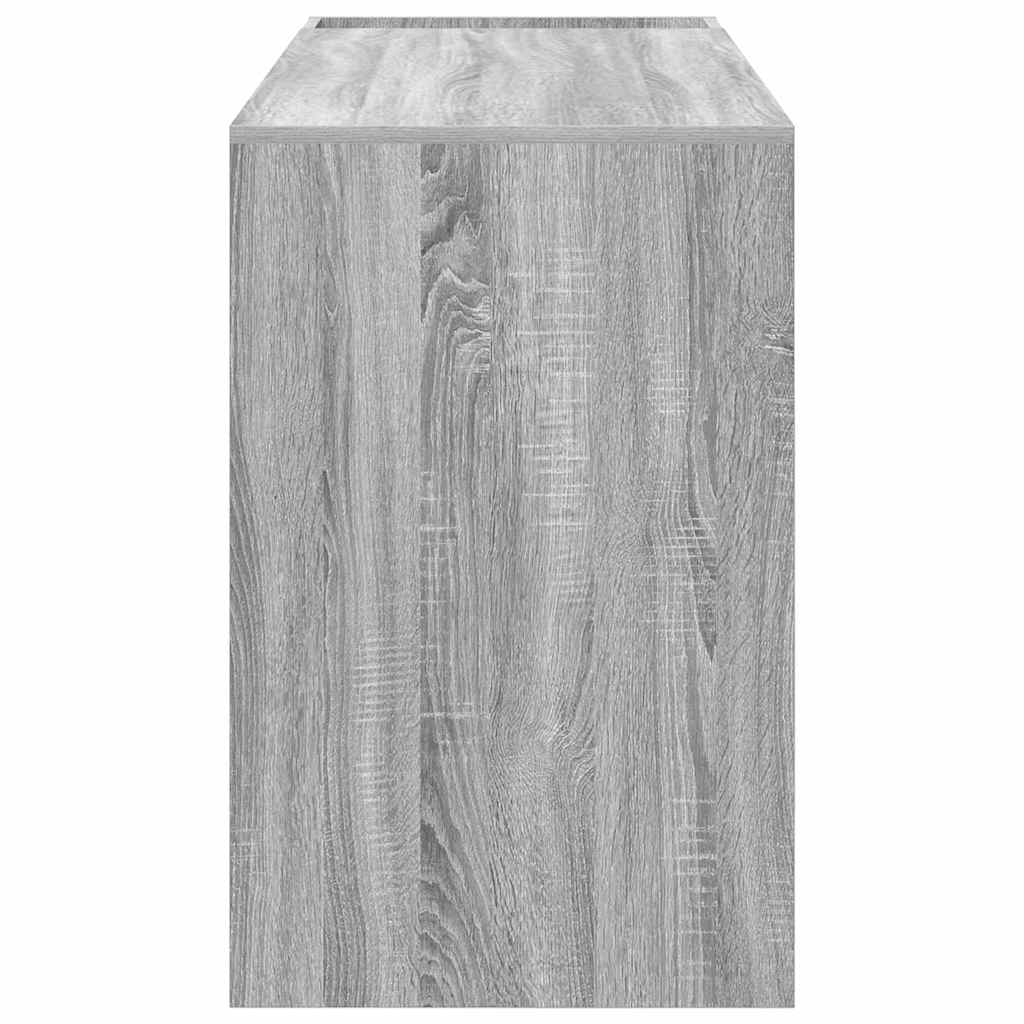 vidaXL Schreibtisch Graues Sonoma 109 x 50 x 78 cm Holzwerkstoff