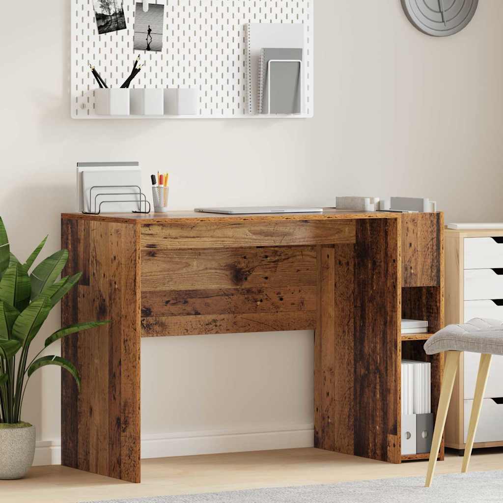 vidaXL Schreibtisch Altholz 109 x 50 x 78 cm Holzwerkstoff