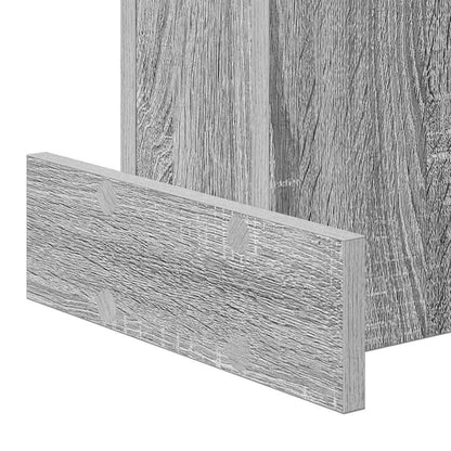 vidaXL Beistelltisch Graues Sonoma 35,5 x 35 x 40 cm Holzwerkstoff