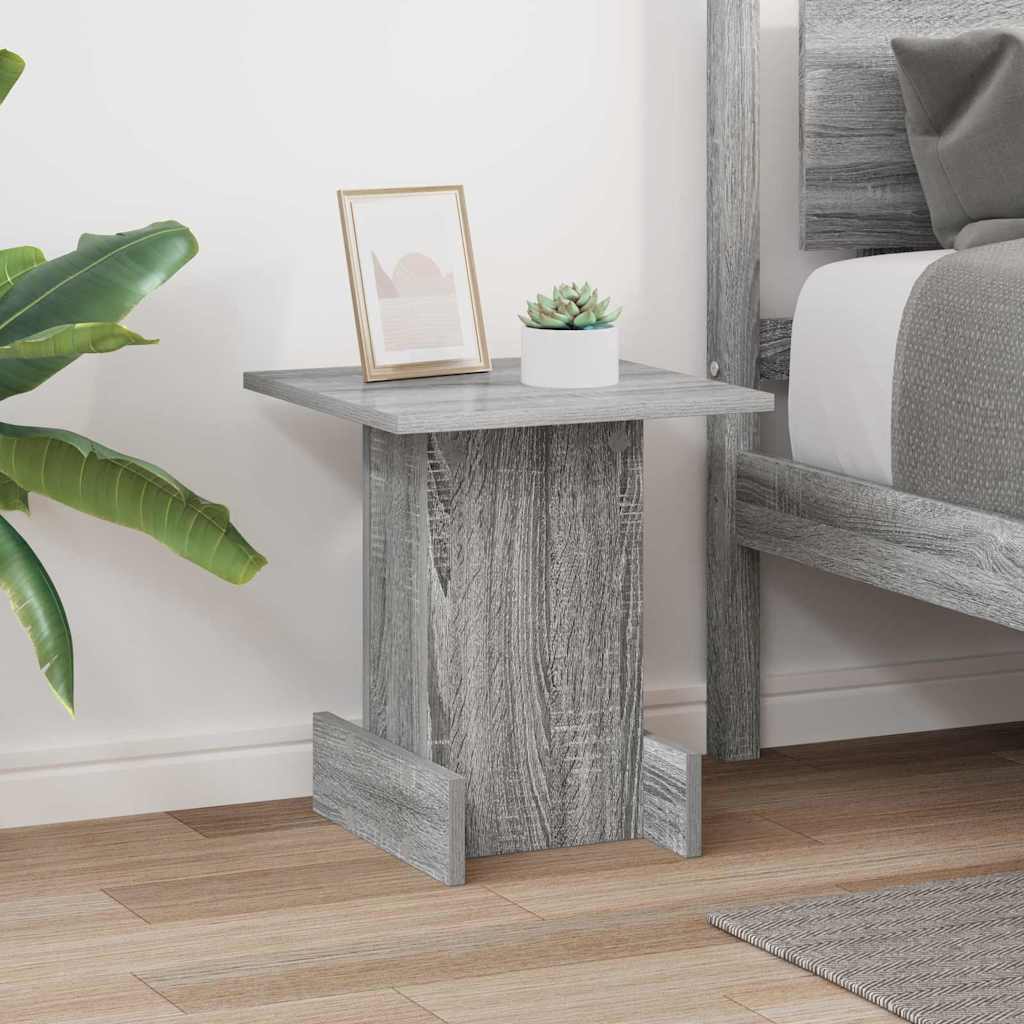vidaXL Beistelltisch Graues Sonoma 35,5 x 35 x 40 cm Holzwerkstoff
