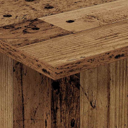 vidaXL Beistelltisch Altholz 35,5 x 35 x 40 cm Holzwerkstoff