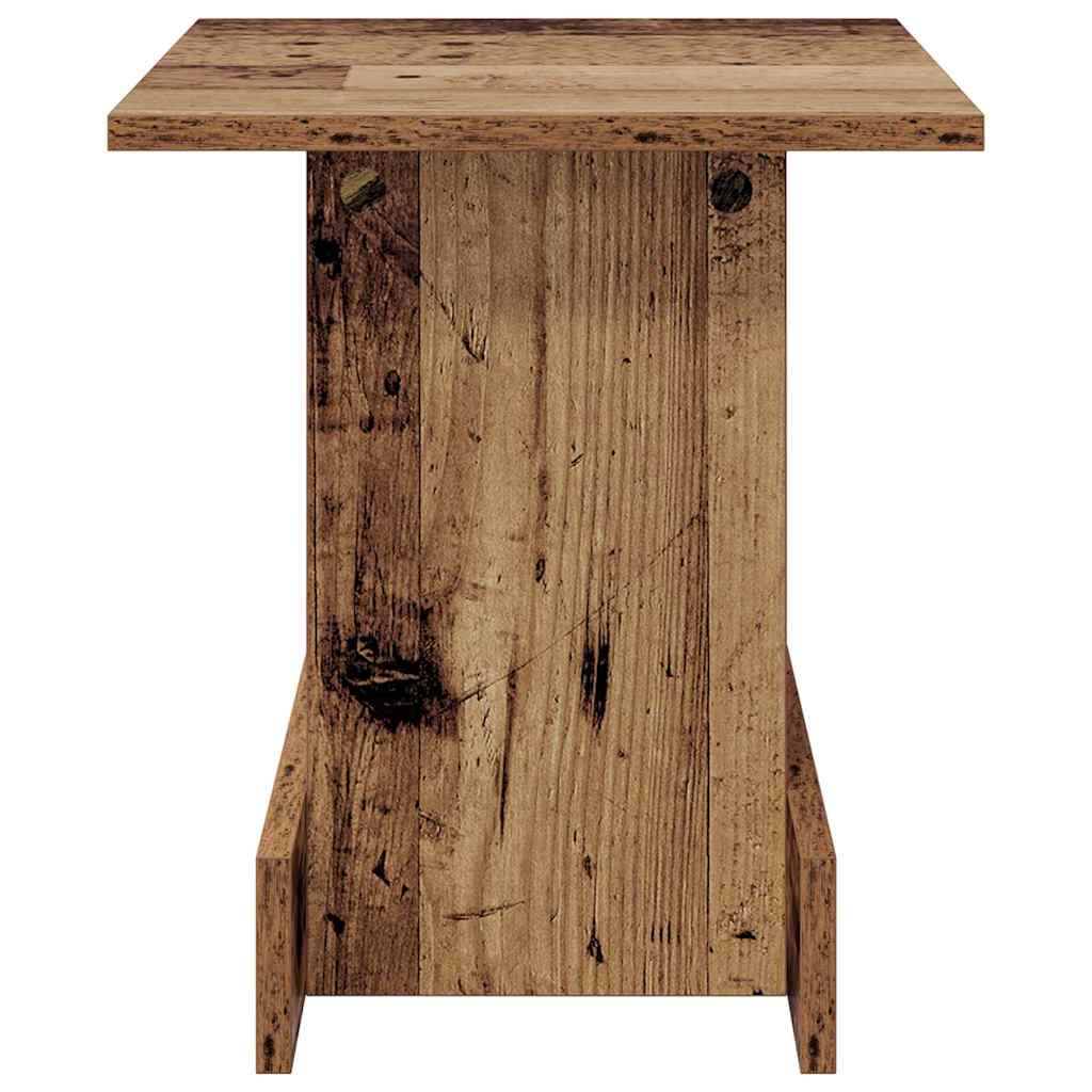 vidaXL Beistelltisch Altholz 35,5 x 35 x 40 cm Holzwerkstoff