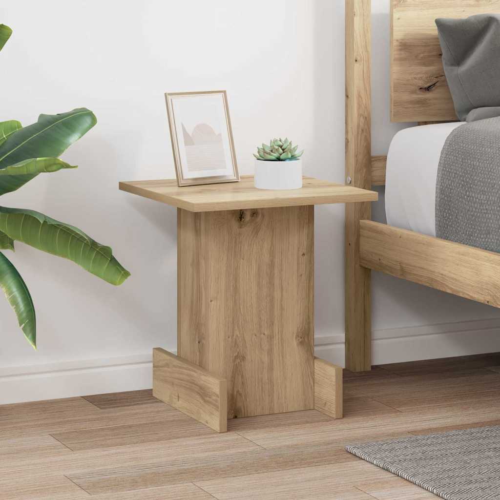 vidaXL Beistelltisch Artisan-Eiche 35,5 x 35 x 40 cm Holzwerkstoff