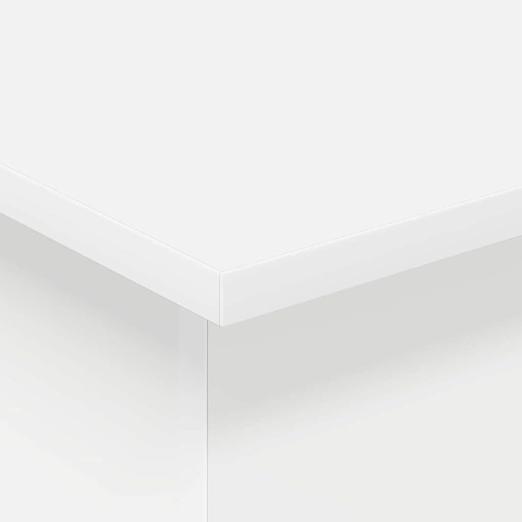Beistelltisch Weiß 44,5 x 45 x 55 cm Holzwerkstoff