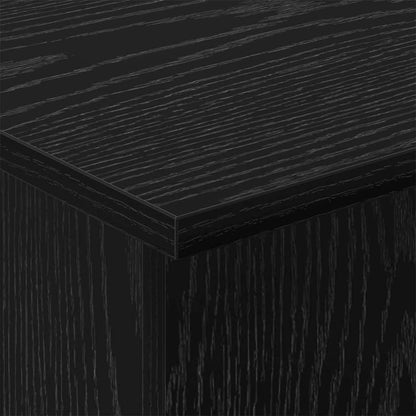vidaXL Beistelltisch Schwarz Eichen-Optik 44,5 x 45 x 55 cm