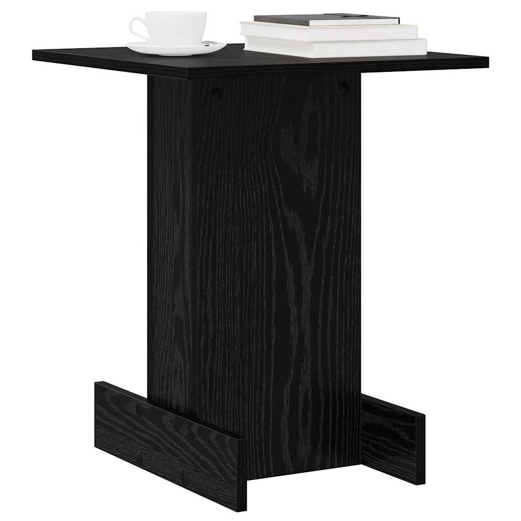 vidaXL Beistelltisch Schwarz Eichen-Optik 44,5 x 45 x 55 cm