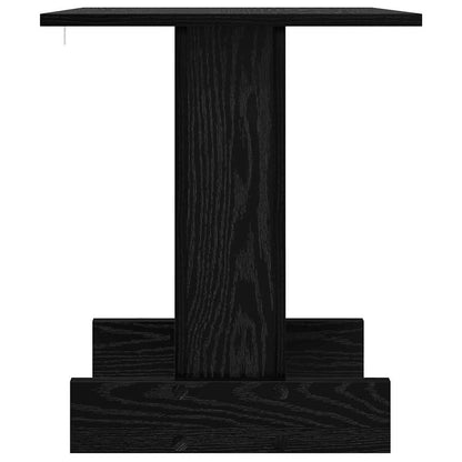 vidaXL Beistelltisch Schwarz Eichen-Optik 44,5 x 45 x 55 cm