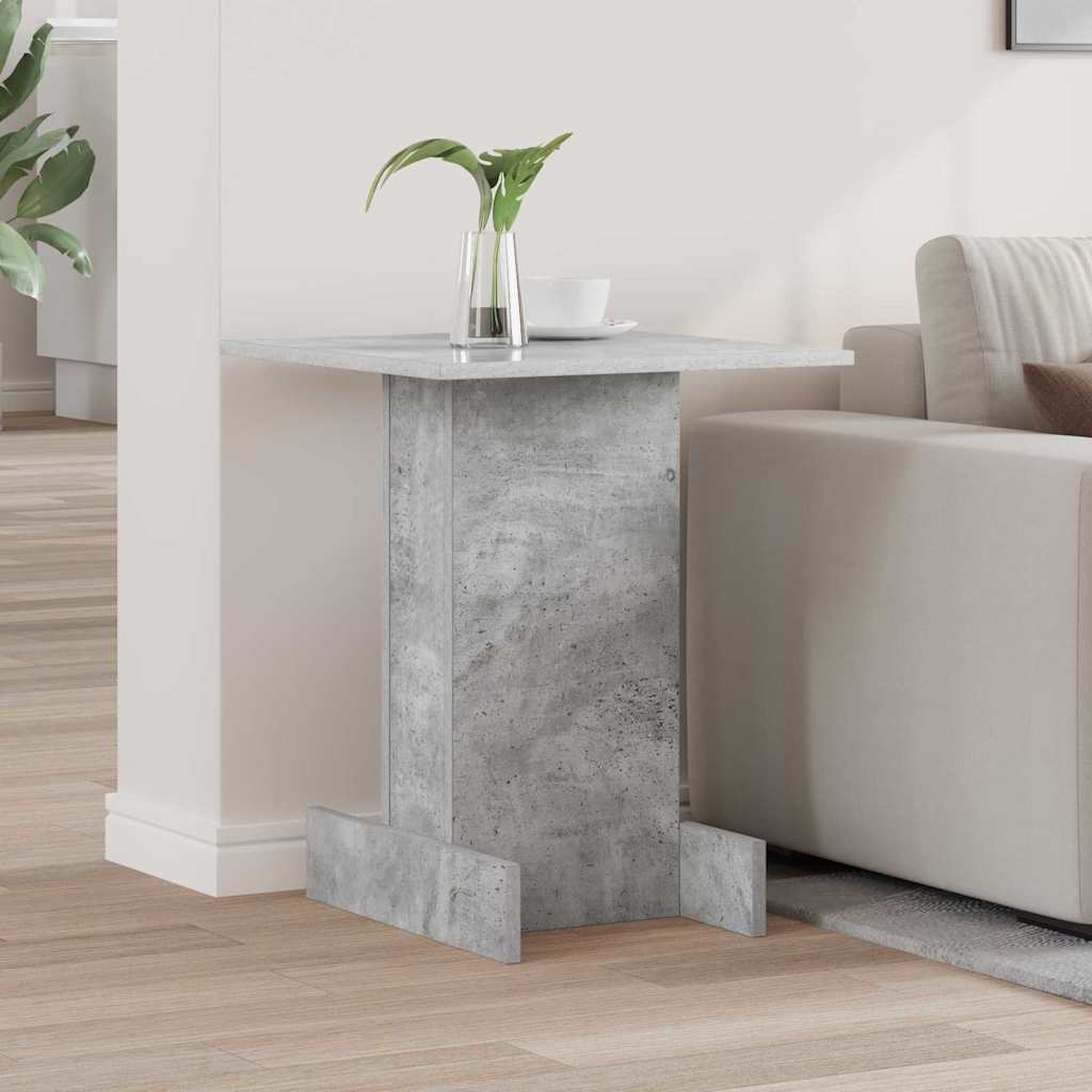 vidaXL Beistelltisch Beton Grau 44,5 x 45 x 55 cm Holzwerkstoff