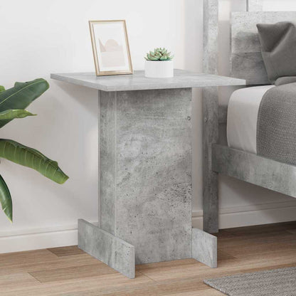 vidaXL Beistelltisch Beton Grau 44,5 x 45 x 55 cm Holzwerkstoff