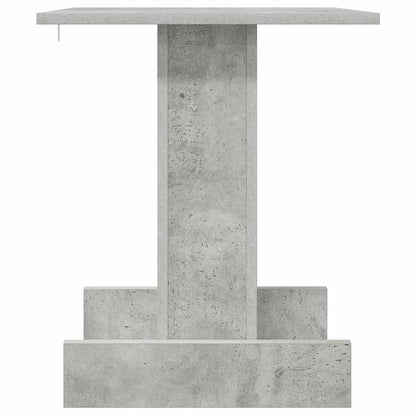 vidaXL Beistelltisch Beton Grau 44,5 x 45 x 55 cm Holzwerkstoff
