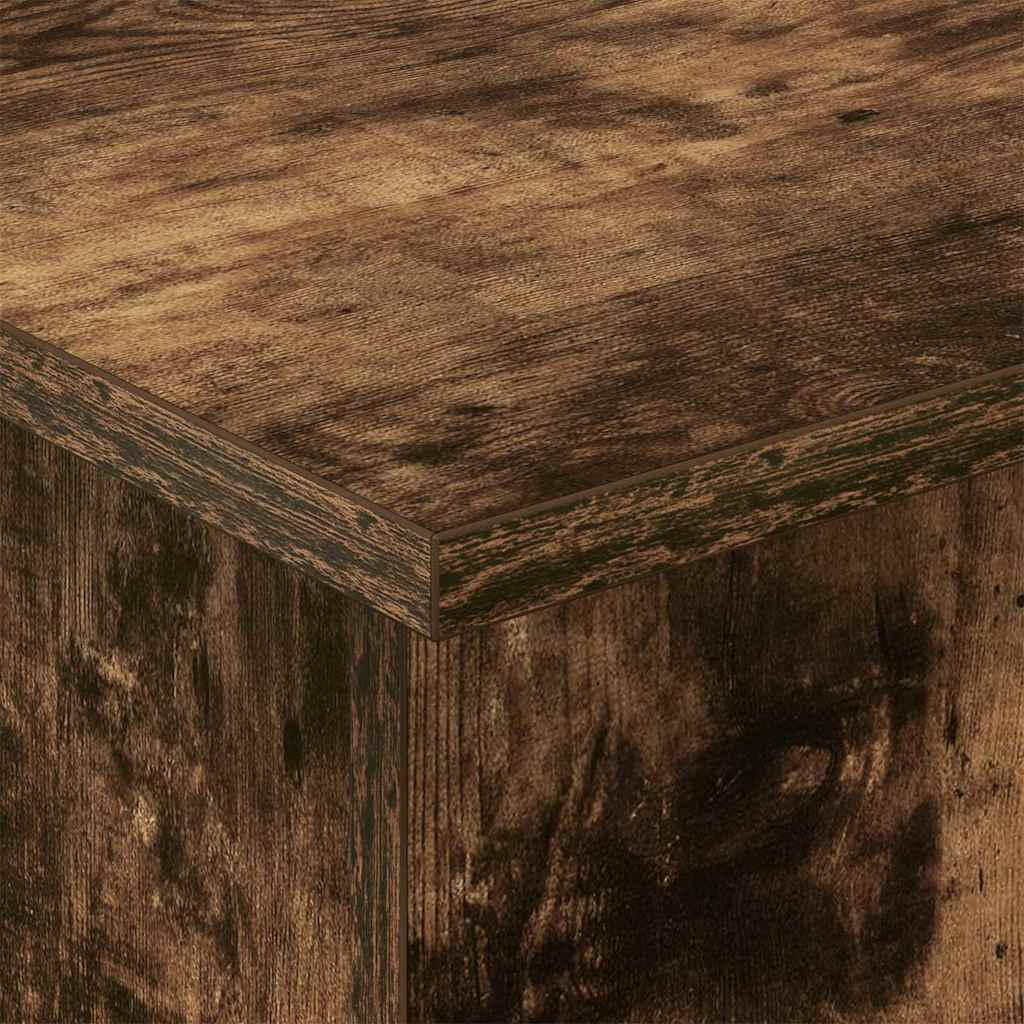 vidaXL Beistelltisch Geräucherte Eiche 44,5 x 45 x 55 cm Holzwerkstoff